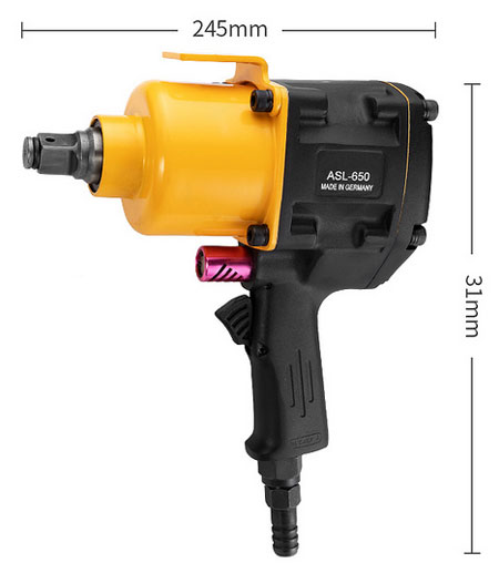 2000 Nm Pneumatic Screw Driver, 3/4, 5000 rpm