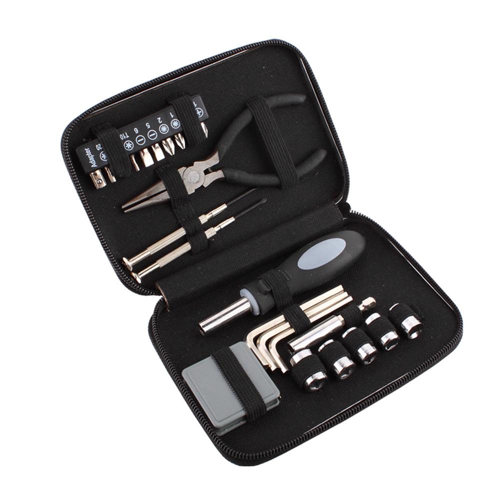 24-Piece Premium Steel Screwdriver Tool Set Compact Tinplate Box for Easy Transport Versatile Range for Home and Professional Repairs User-Friendly Design