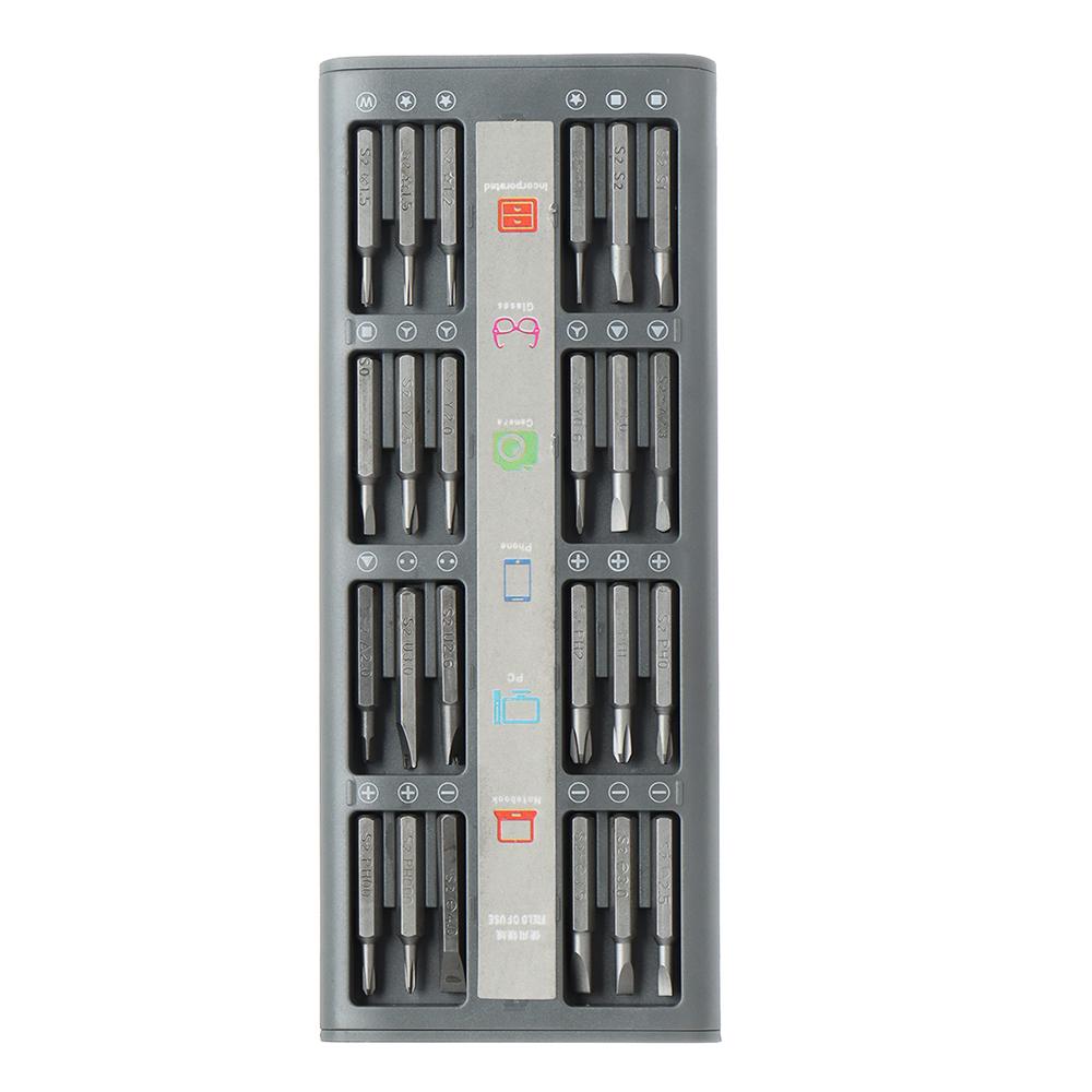 48-In-1 Precision Screwdriver Set Mobile Phone Laptop Dust Cleaning Multi-function Maintenance Disassembly Gadget Combination