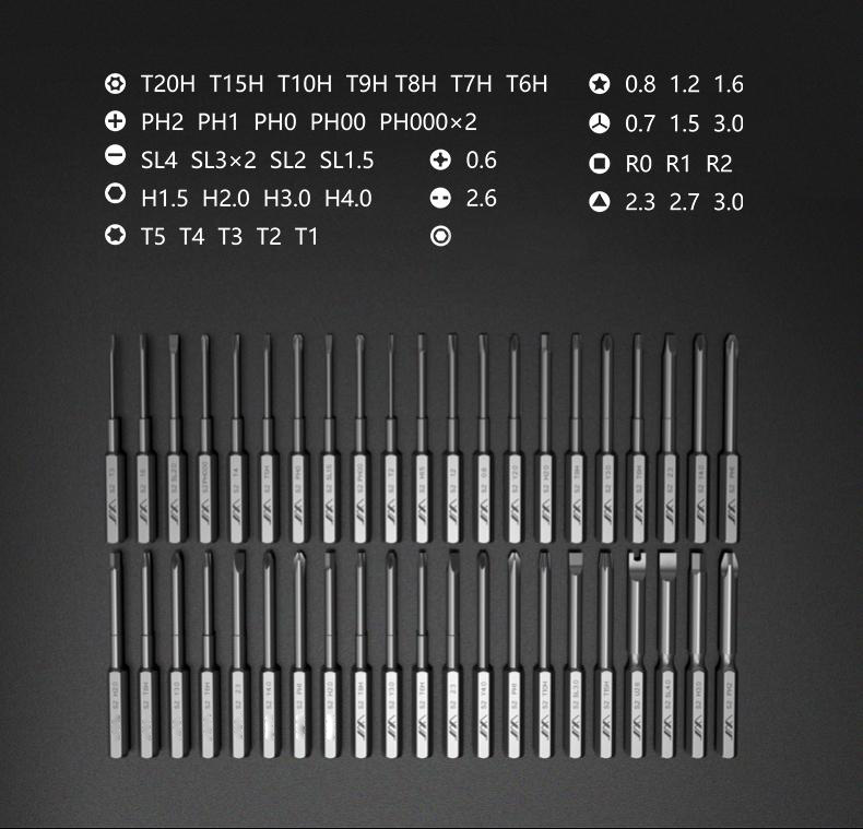 60 In 1 Magnetic Screwdriver Household DIY Precision Screw Driver Repair Tools Press Design Toolkit