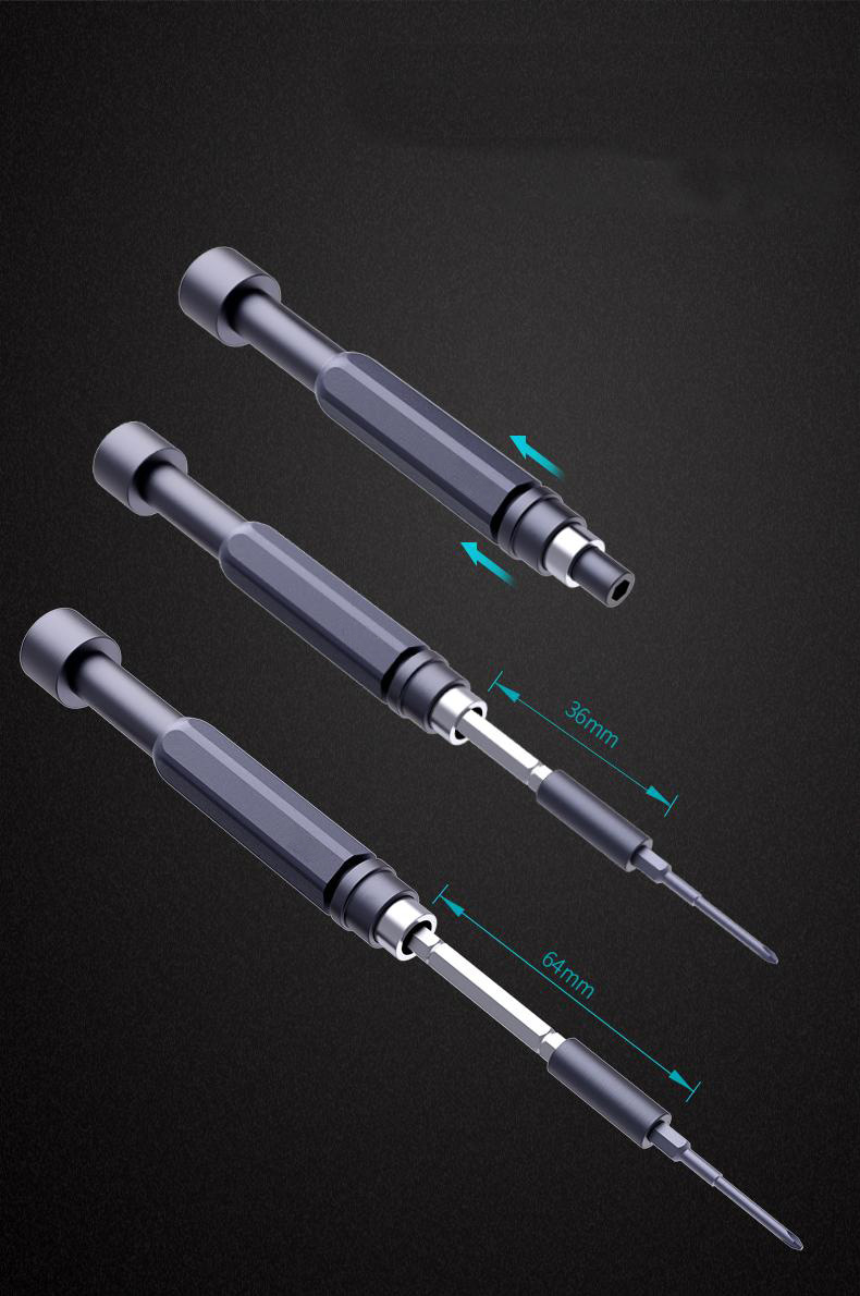 60 In 1 Magnetic Screwdriver Household DIY Precision Screw Driver Repair Tools Press Design Toolkit