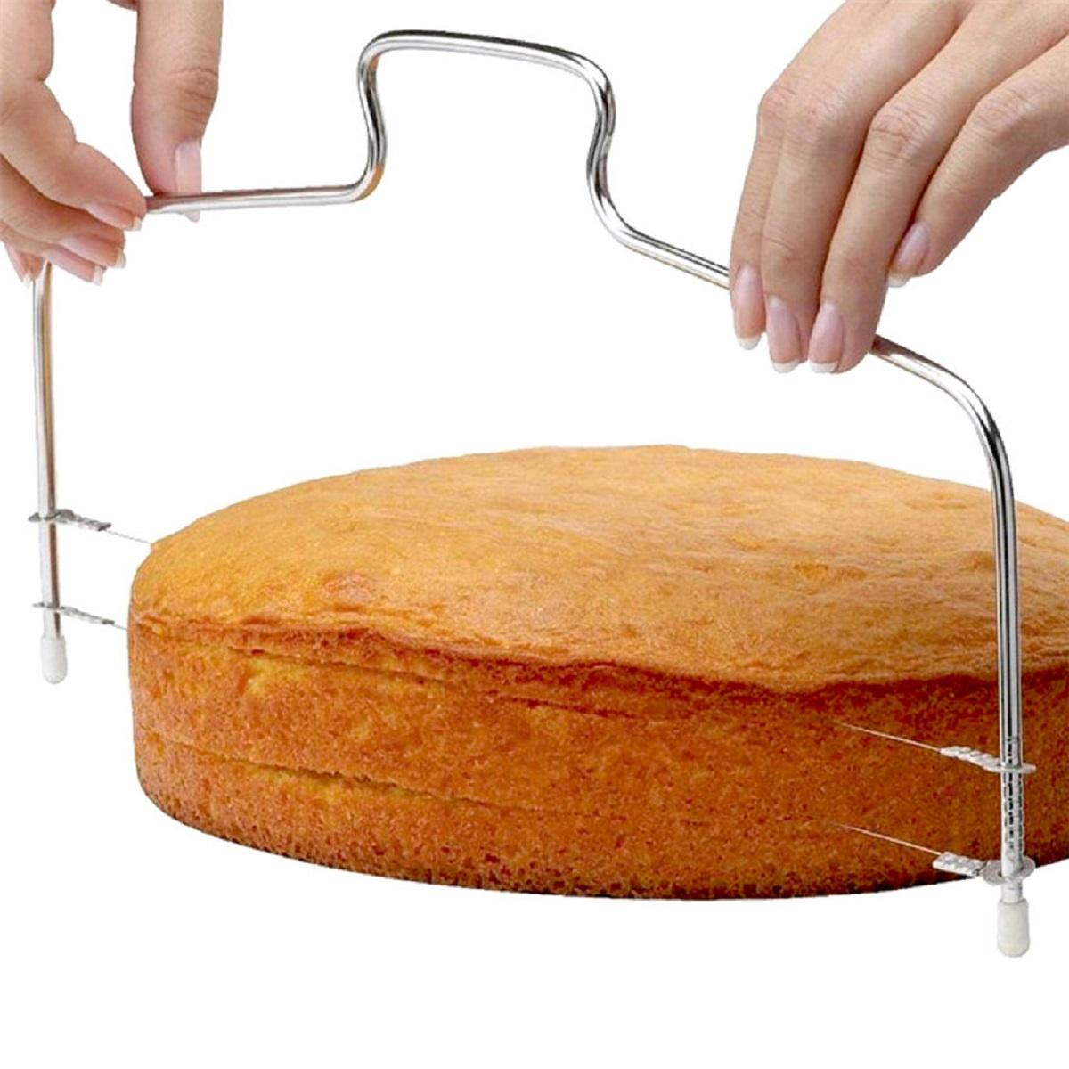21pcs Cake Decorating Tool Kit Baking Fondant Supplies Turntable Bag Tip Spatula