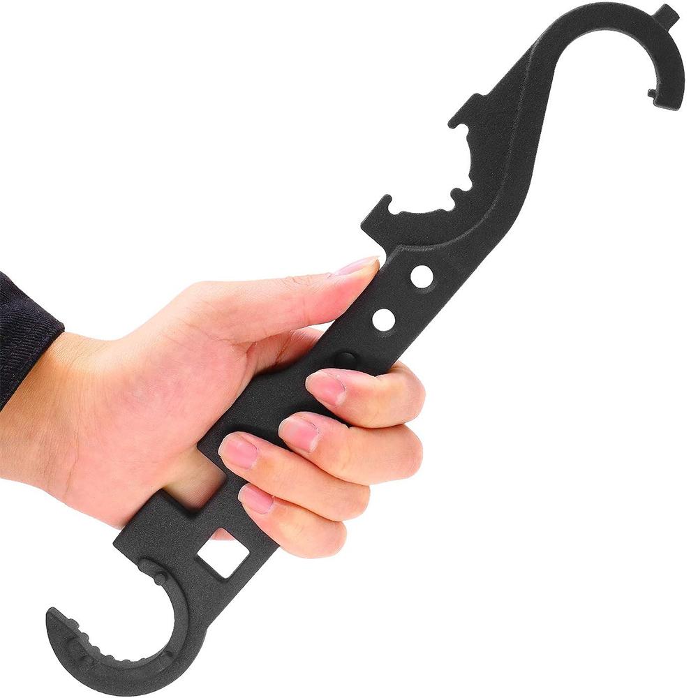 Multifunctional Combination Wrench, Alloy Steel Powder Coated, Suitable Compatible with Auto-Lager Operating Mode Durable and Efficient Tool