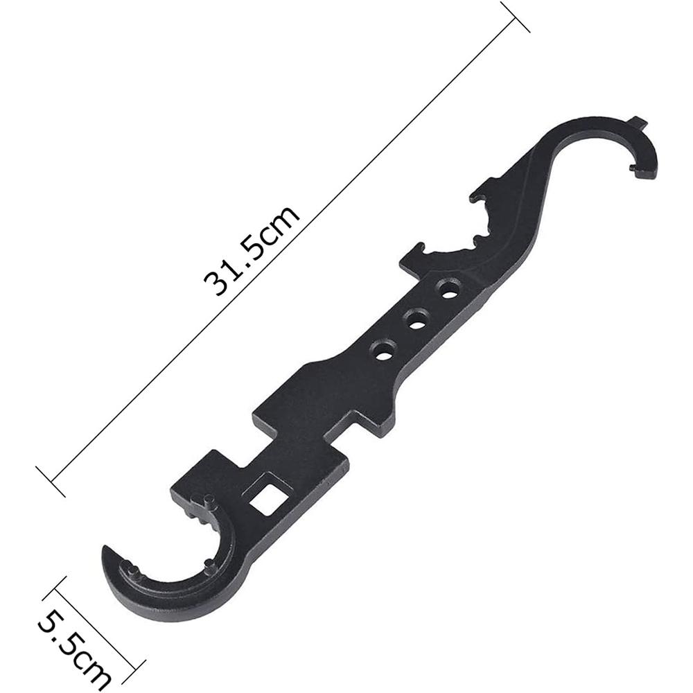 Multifunctional Combination Wrench, Alloy Steel Powder Coated, Suitable Compatible with Auto-Lager Operating Mode Durable and Efficient Tool
