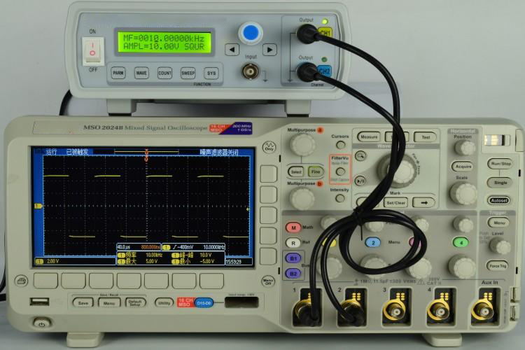 FY3224S (FY3200S-24M) 24MHz Dual-channel Arbitrary Waveform DDS Function Signal Generator Sine Square Wave Sweep Counter