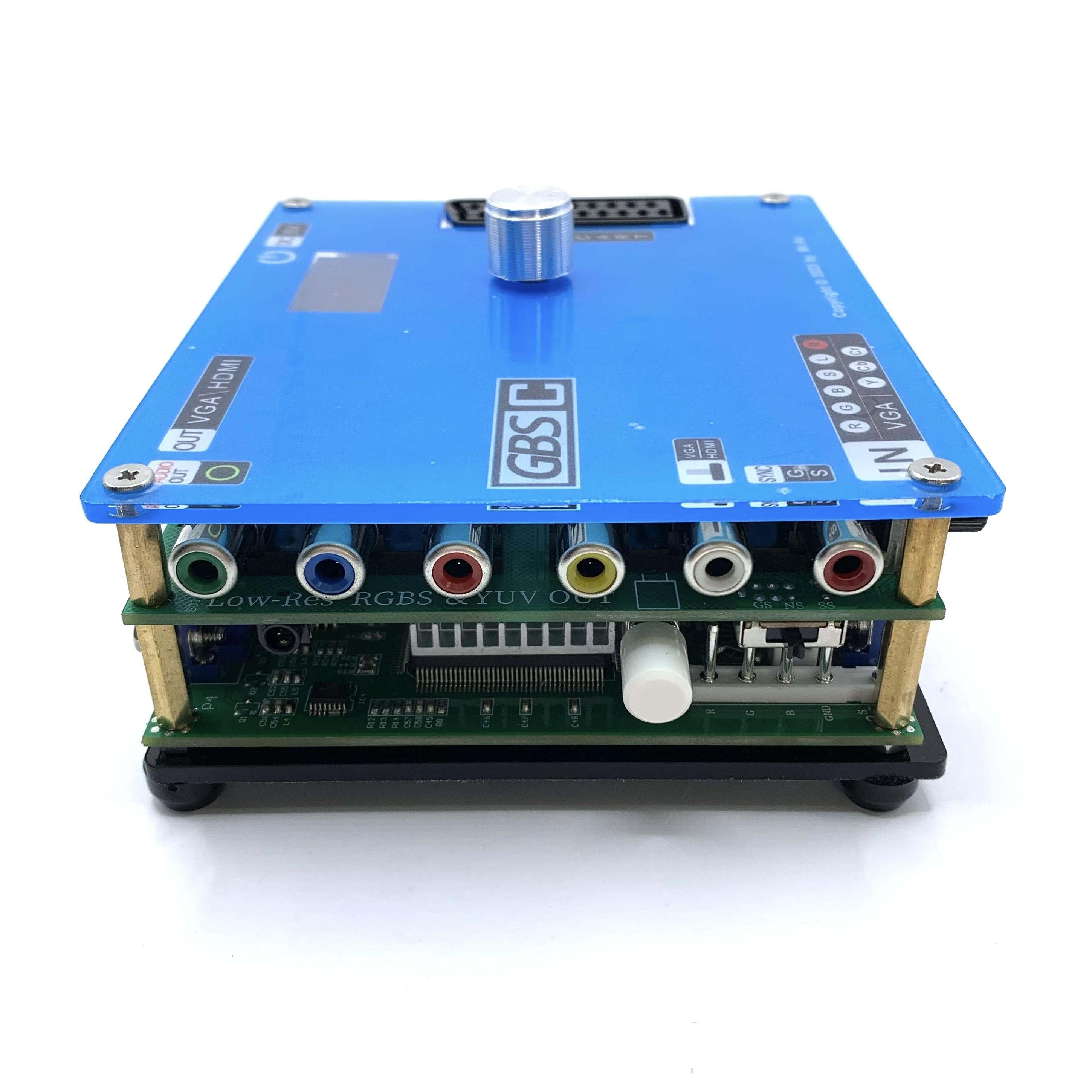 GBSC Converter GBS Control Video Converter RGBS VGA Scart Ypbpr Signal to VGA HDMI Game Video Transcoder Practical Retro Game Accessory