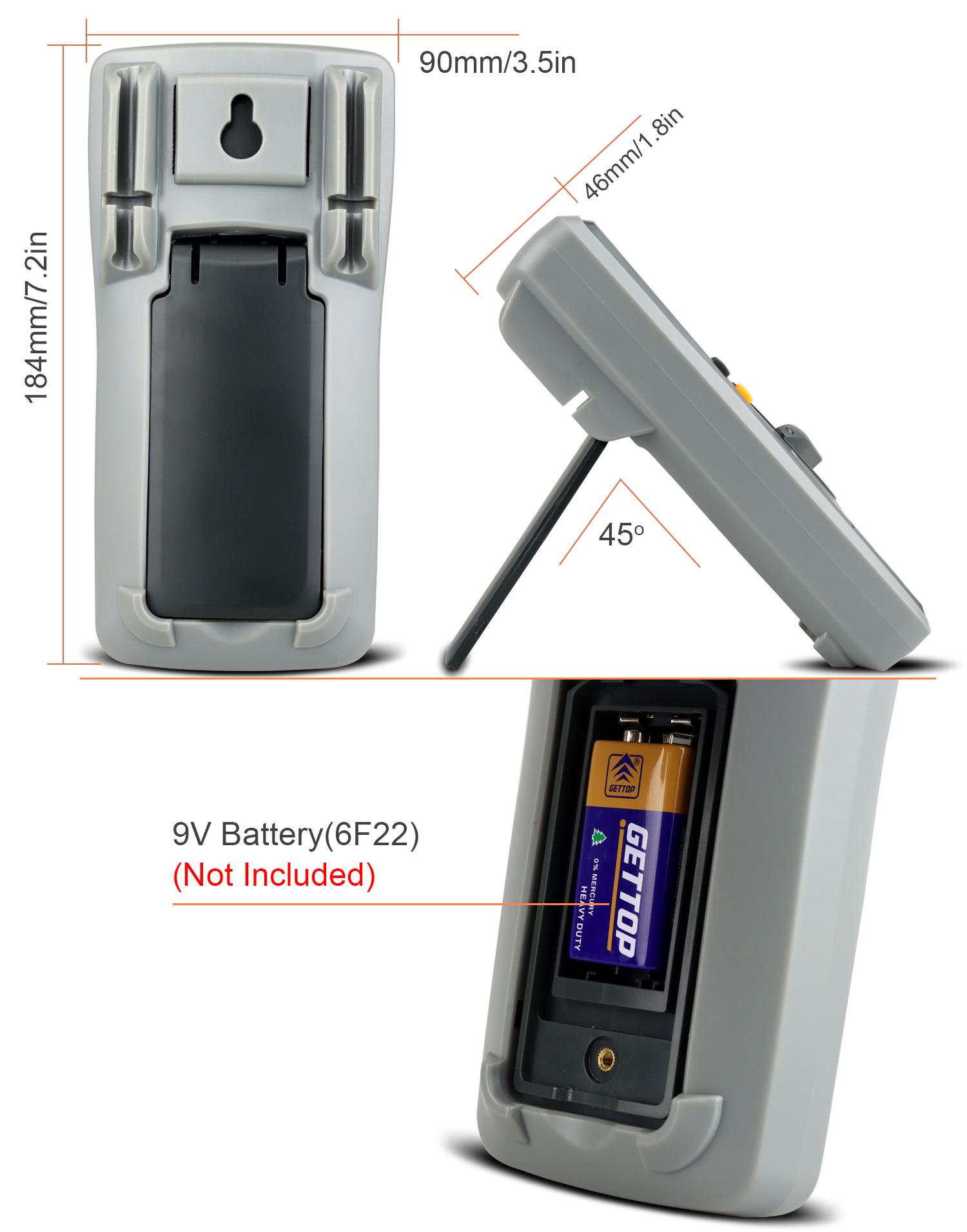 KM-DM02S Digital Multimeter with Voice Broadcast True RMS Measurement Non-Contact Voltage Detection High Precision Auto-Ranging Multimeter