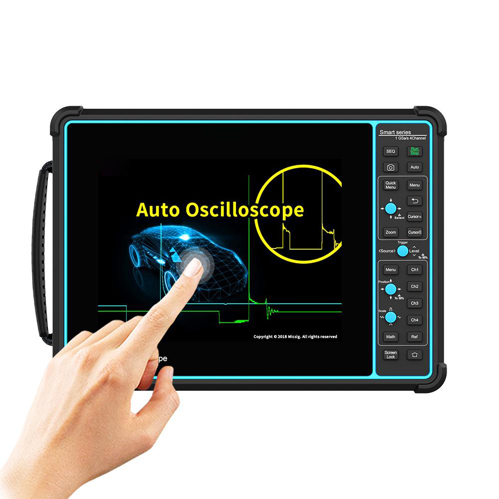 SATO2002 2 Channels Automotive Tablet Oscilloscope 200MHz 1GSa/s 70Mpts Wi-Fi USB Type-C Touch-Control Diagnostic Tool