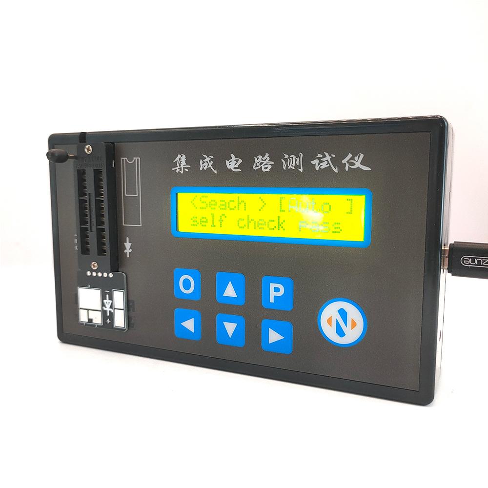 Handheld Rechargeable 100KHZ-5.3GHZ 4inch LED Integrated Circuit Tester Transistor Diode Triode Tester Digital Transistor IC Chips Detector