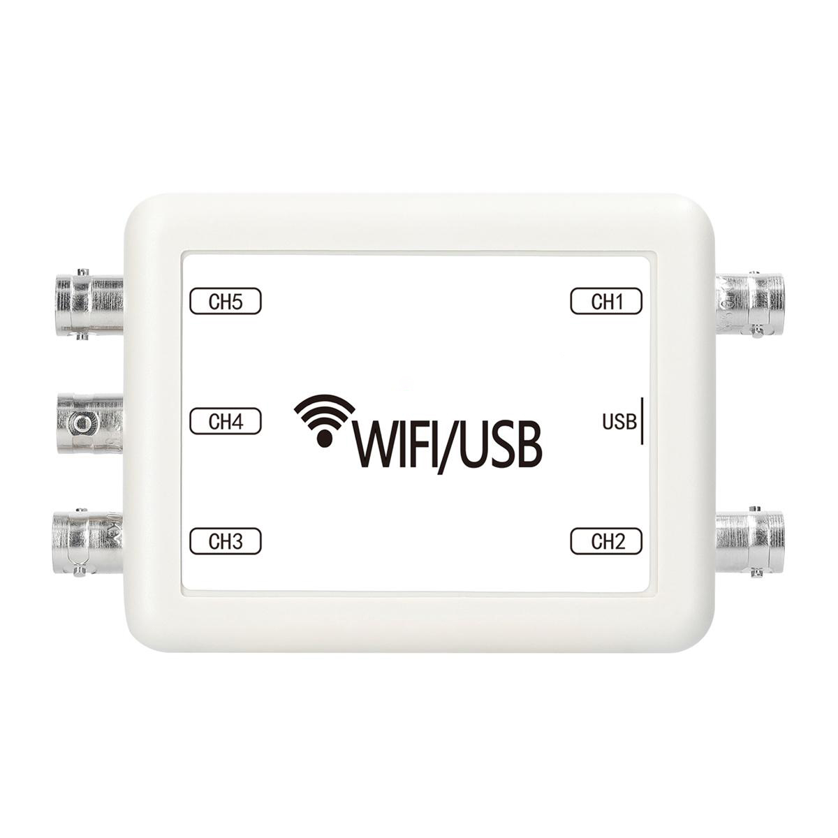 ET601/ET602 Wi-Fi USB 5 Channels Virtual Oscilloscope Wireless Storage Oscilloscope Recorder Car Automobile Repair Tools