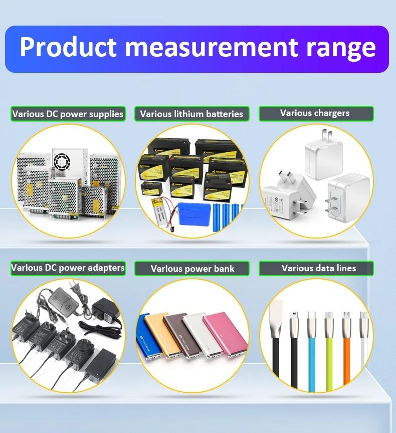 150W Tuya WiFi Smart Power Electronic Load Tester DC USB 18650 Voltage Current 48V Battery Capacity Monitor Tools