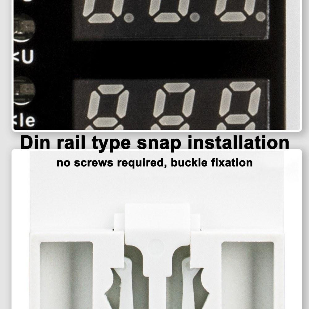 40A 63A Rated Current Automatic Reclosing Protector with Overvoltage Undervoltage Overcurrent Protection Real-Time Dual Digital Display