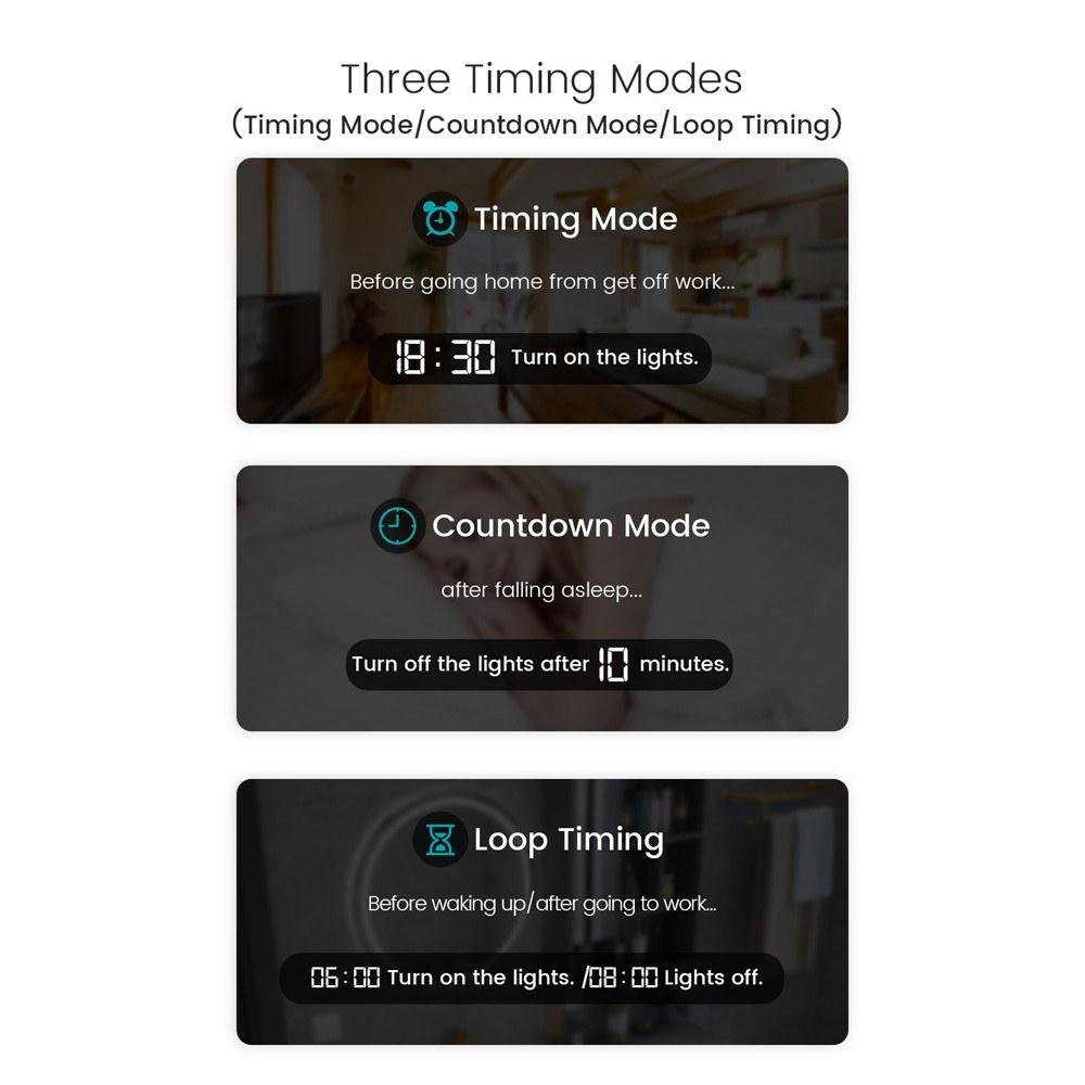 Tuya Intelligent Circuit Breaker with Metering 1P 63A DIN Rail Support 3 Timing Modes Multiple Safety Protecting APP Remote Control Compatible
