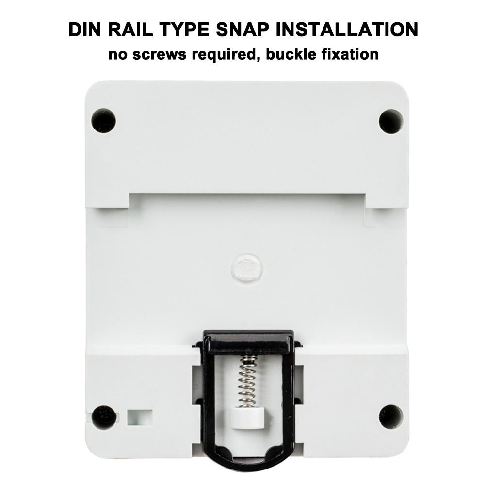 Tuya WiFi 3P4W Photovoltaic Meter Three Phase Reclosure Switch Intelligent Reclosing Protector