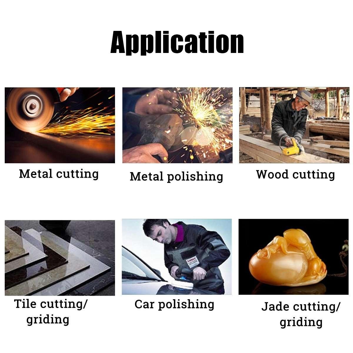 100mm Brushless Angle Grinder Polishing Cordless Cutting Machine Sanding Tool For Makita 18V Battery