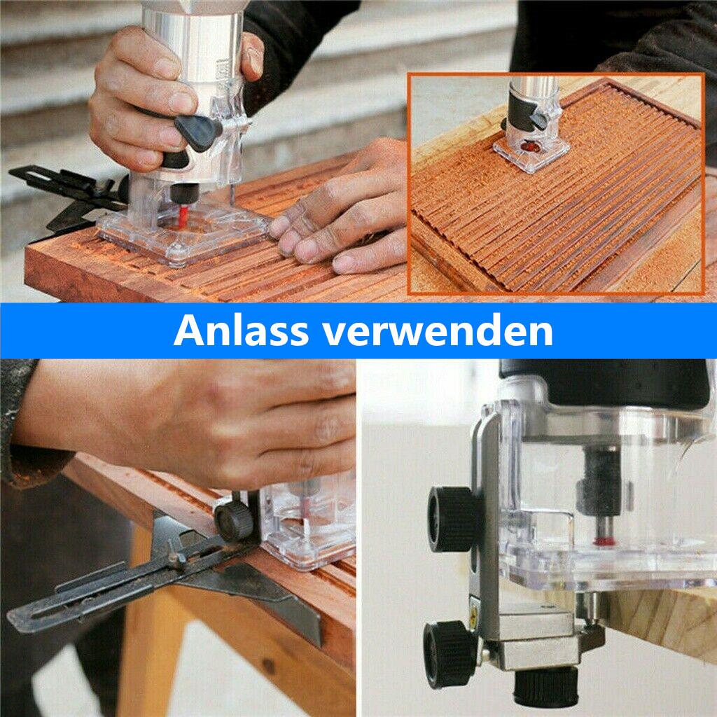 110V/220V 30000RPM Electric Hand Trimmer Router 6.35mm Wood Laminator Palm Joiners Working Cutting Tool