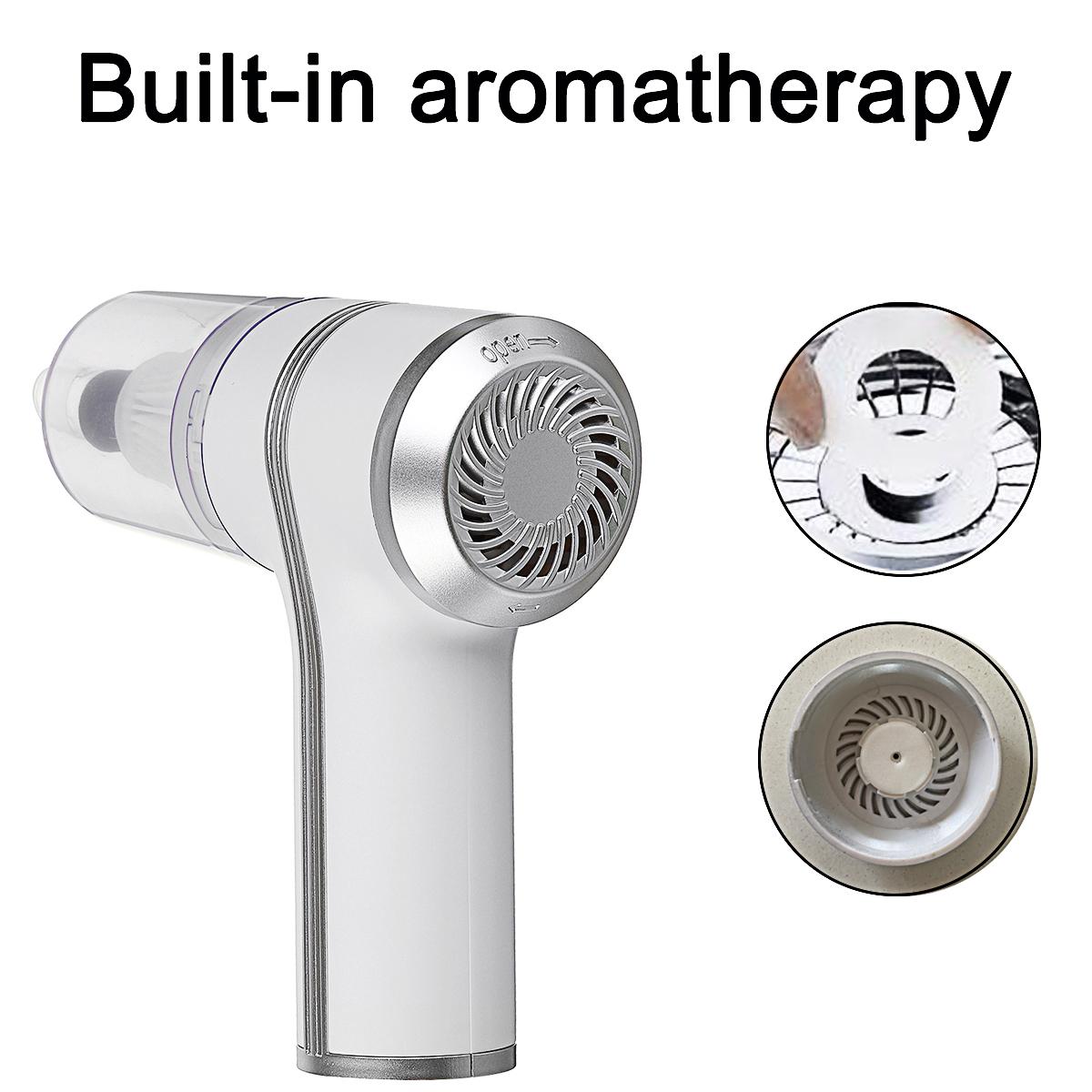 120W 6000PA Cordless Aromatherapy Vacuum Cleaner Handheld Rechargeable Portable Aroma Diffuser Car Home