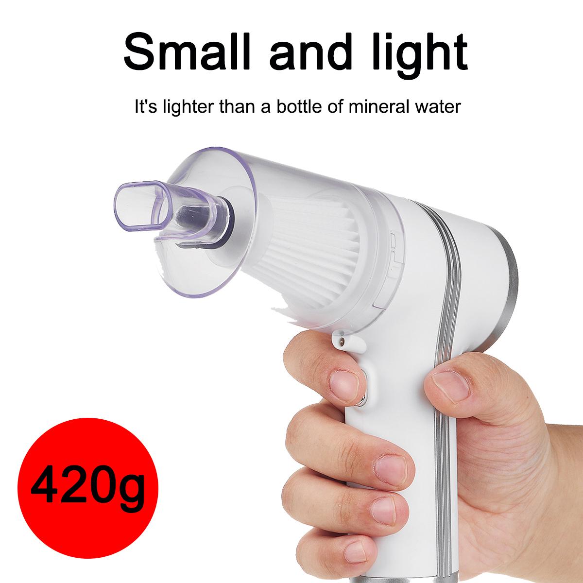 120W 6000PA Cordless Aromatherapy Vacuum Cleaner Handheld Rechargeable Portable Aroma Diffuser Car Home
