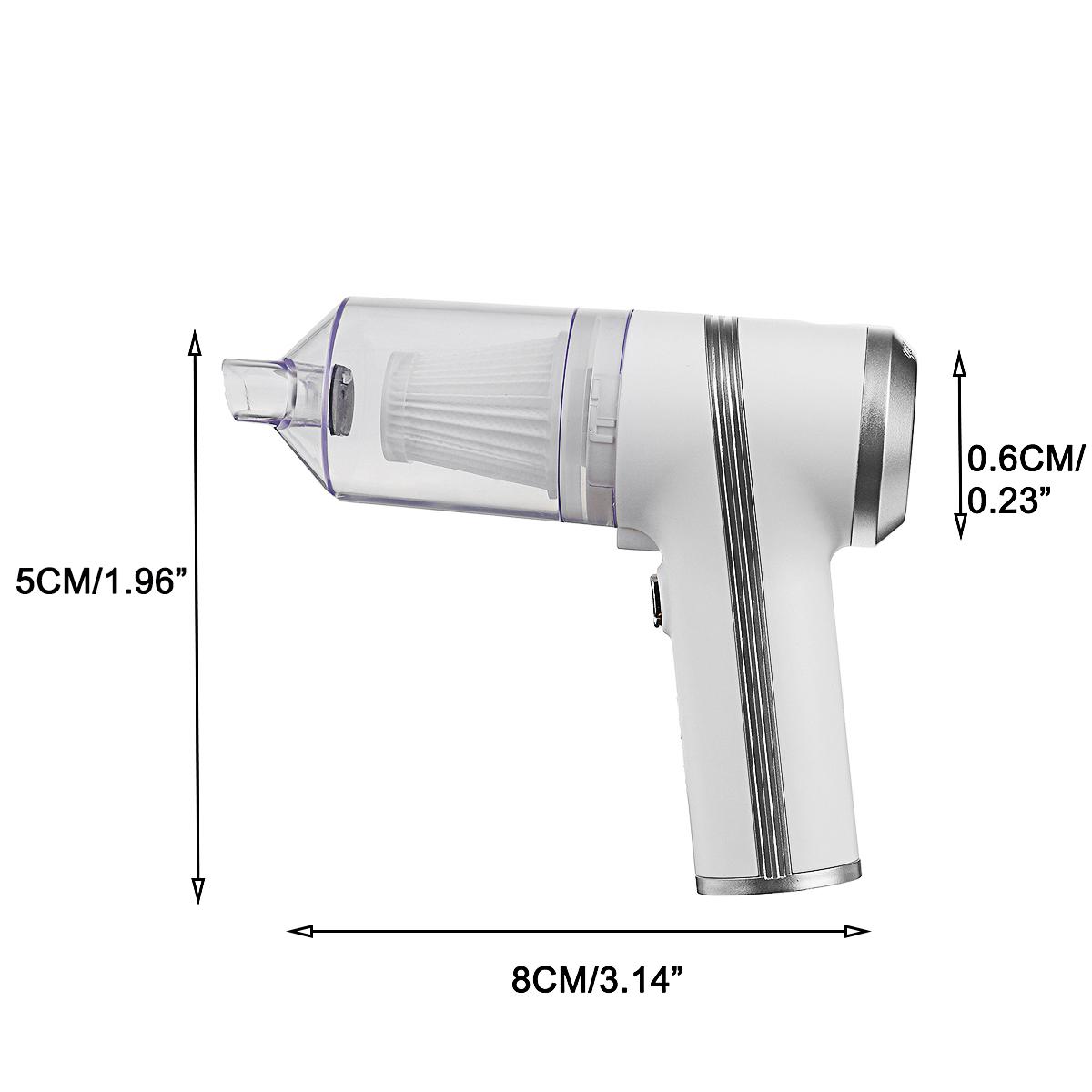 120W 6000PA Cordless Aromatherapy Vacuum Cleaner Handheld Rechargeable Portable Aroma Diffuser Car Home
