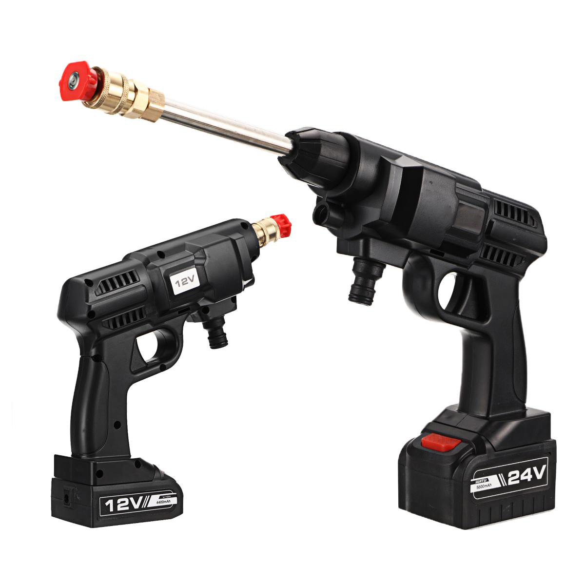 120W Car High Pressure Power Washer Spray Water Guns Nozzle Hose Tips Garden Wash