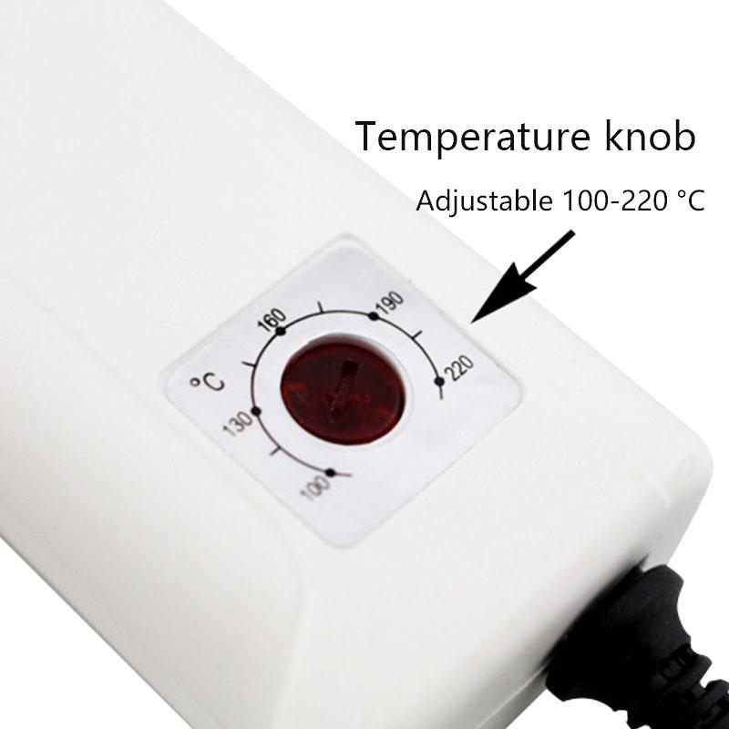 120W EU Plug Hot Glue Gun Hot Melt Glue Gun Kit Adjustable Temperature Professional Heavy Duty Hot Glue Gun