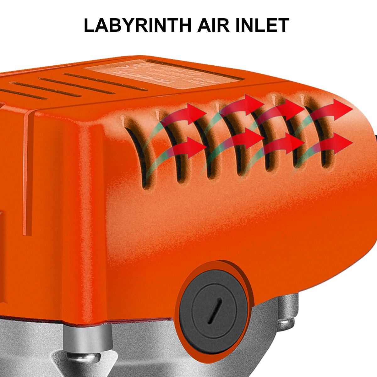 1280W Wood Palm Router Tool Hand Edge Trimmer WoodWorking Joiner Cutting Palmming Tool 6 Speeds 35000r/min 220V 6.35mm(1/4)