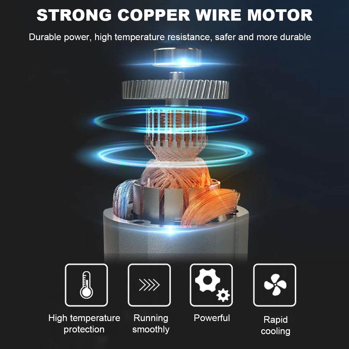 2 in 1 Cordless Electric Air Blower Garden Leaf Dust Car Cleaner Tool W/ None/1/2pcs Battery Also for Makita 18V Battery