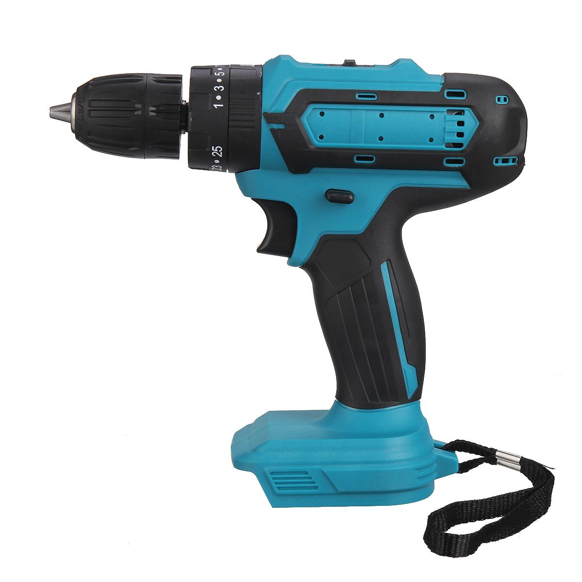 20V 1500RPM 15-30N.m Brushless Motor Cordless Electric Drill with Impact Function