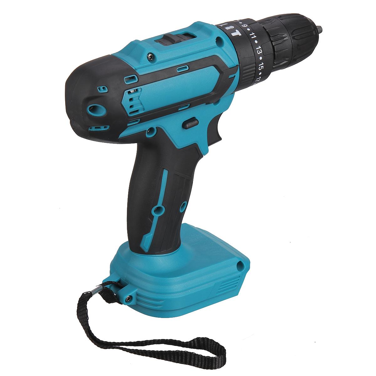 20V 1500RPM 15-30N.m Brushless Motor Cordless Electric Drill with Impact Function