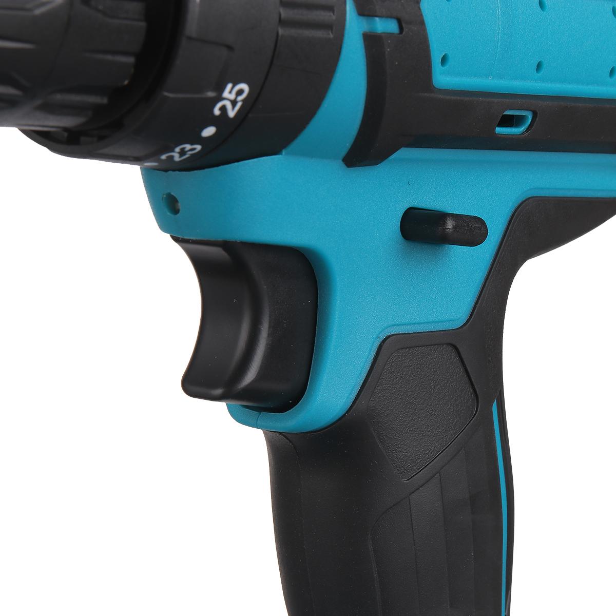 20V 1500RPM 15-30N.m Brushless Motor Cordless Electric Drill with Impact Function