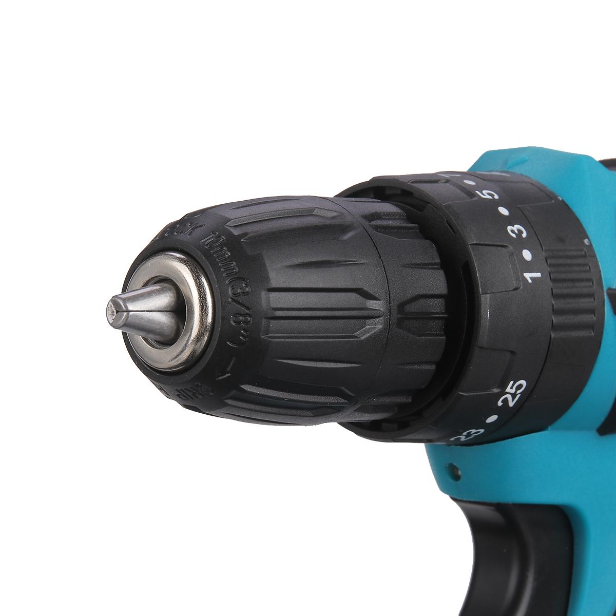 20V 1500RPM 15-30N.m Brushless Motor Cordless Electric Drill with Impact Function