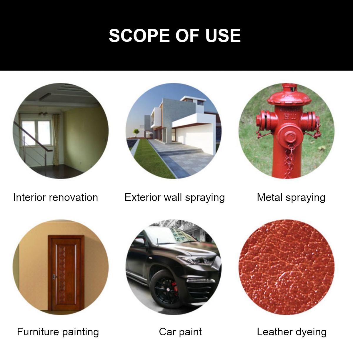 21V 1300mAh Paint Spray Guns Craft Painting Tool Spray Model Airbrush Electric Paint Sprayer W/ 1/2 Battery