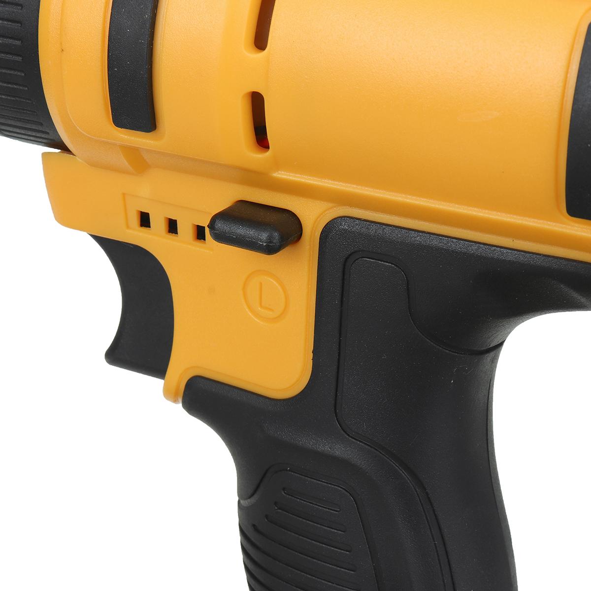 21V Multifunctional Handheld Drill with Digital Display Battery Powerful 1450RPM 180W Rated Power & Rechargeable Lithium-Ion Battery