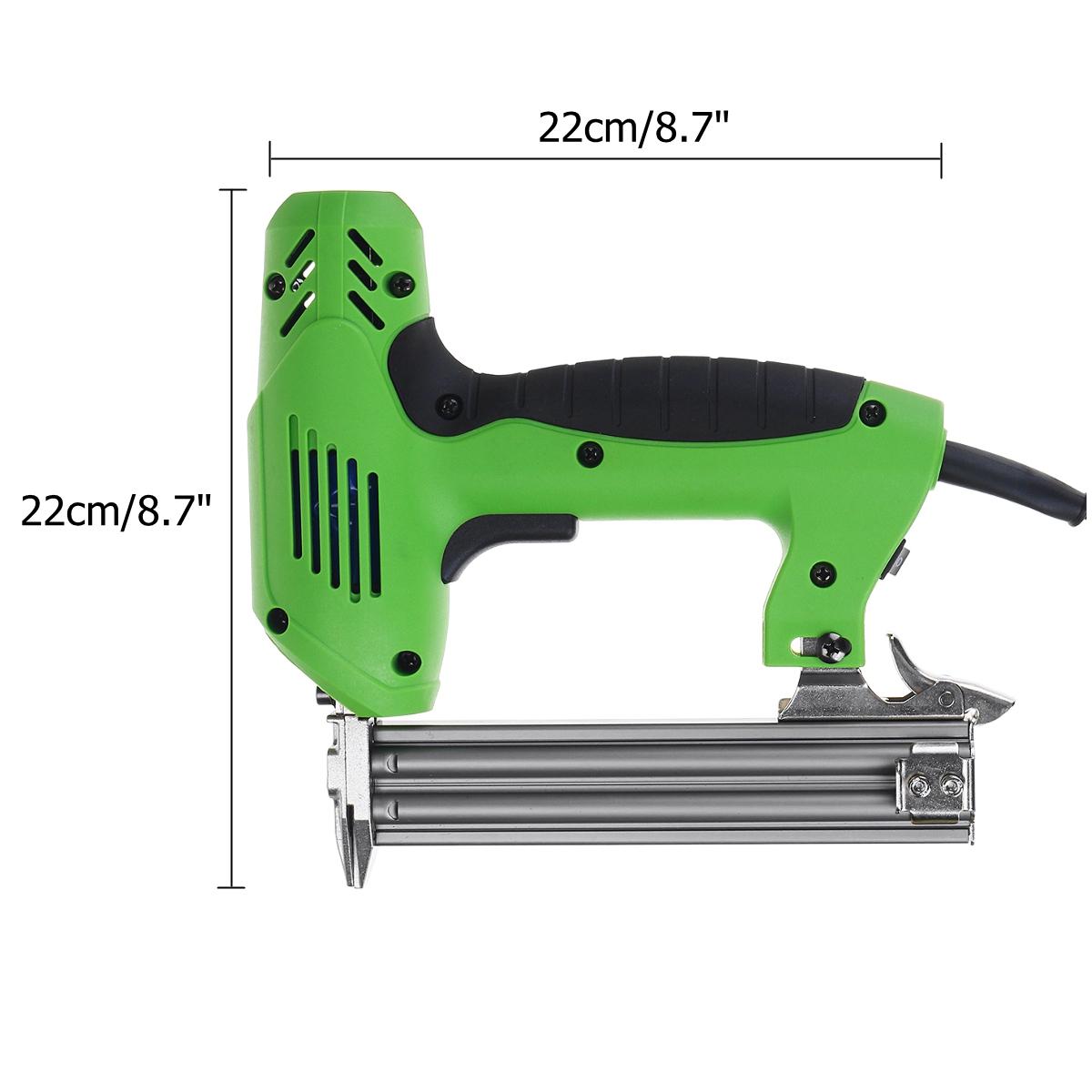 220V Electric Tacker Stapler Power Tools Furniture Staple Guns for Frame with Nails and Woodworking Nail Guns