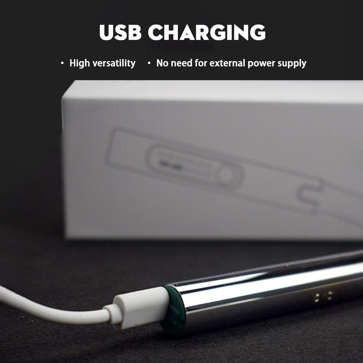 25000RPM Portable Mini Electric Grinder 3 Gears Carving Rotary Pen Drill Engraving Grinding Tool W/ Battery Indicator