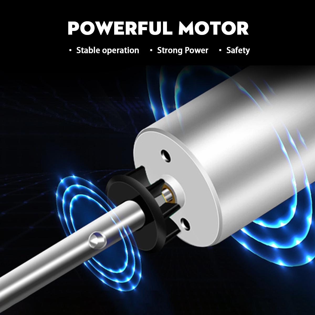 25000RPM Portable Mini Electric Grinder 3 Gears Carving Rotary Pen Drill Engraving Grinding Tool W/ Battery Indicator