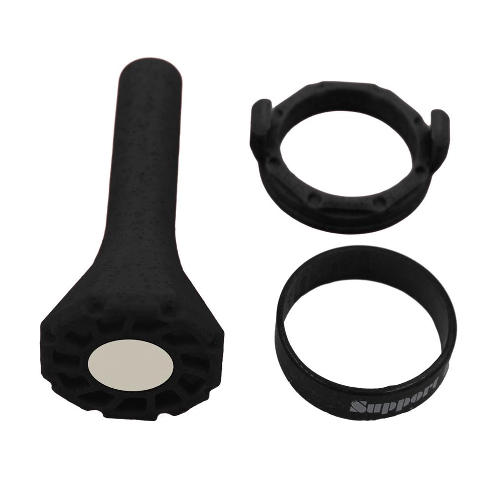 3PCS PVC Mini Hairdryer Extension Interface and Storage Bag Interface Versatile Accessory for Most Mini Hairdryers Compact Lightweight Design