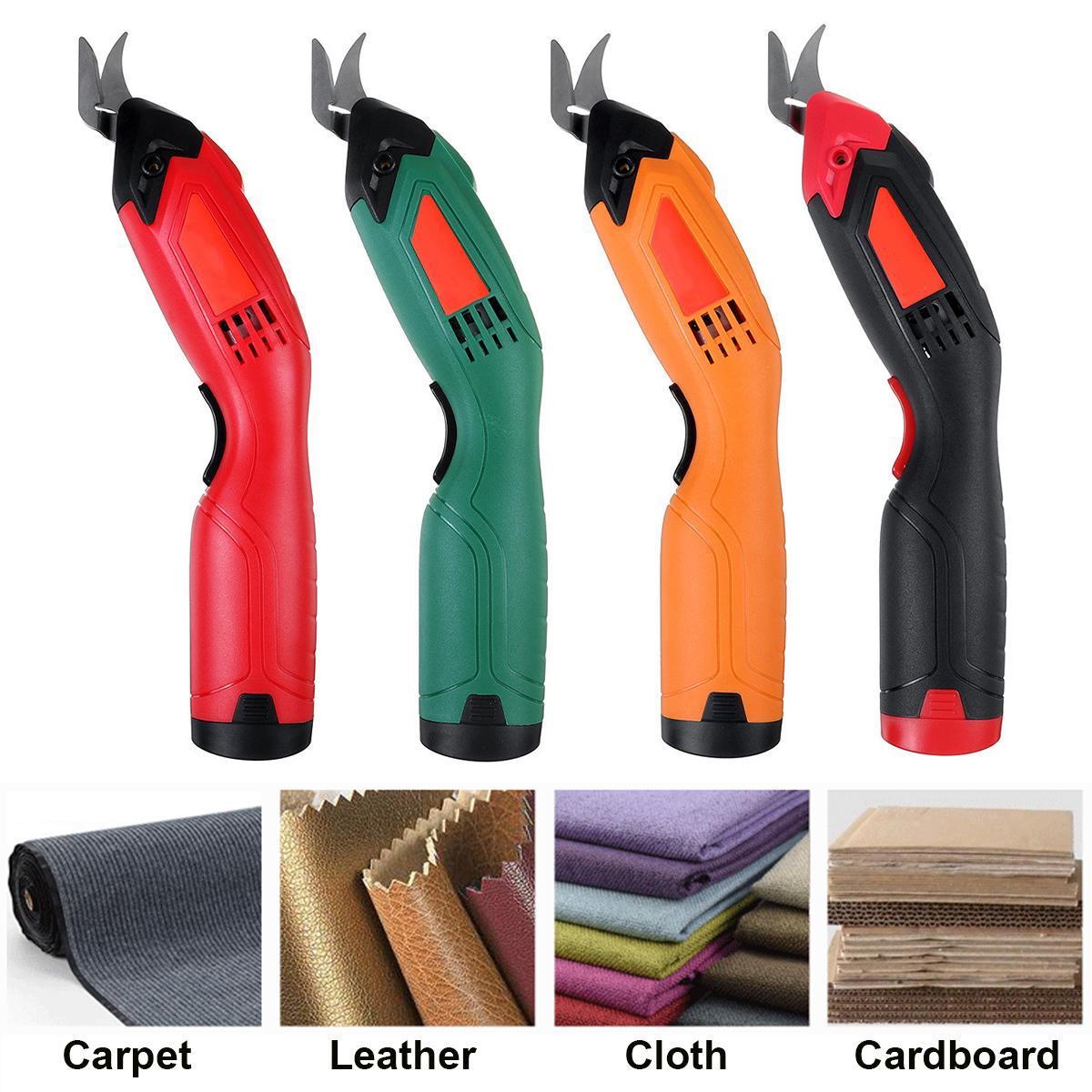 4000mAh 8000rmp Electric Cordless Scissors Portable Rechargeable Tailors Cutter W/ 1 Battery