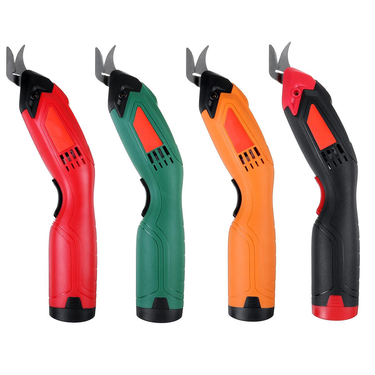 4000mAh 8000rmp Electric Cordless Scissors Portable Rechargeable Tailors Cutter W/ 1 Battery