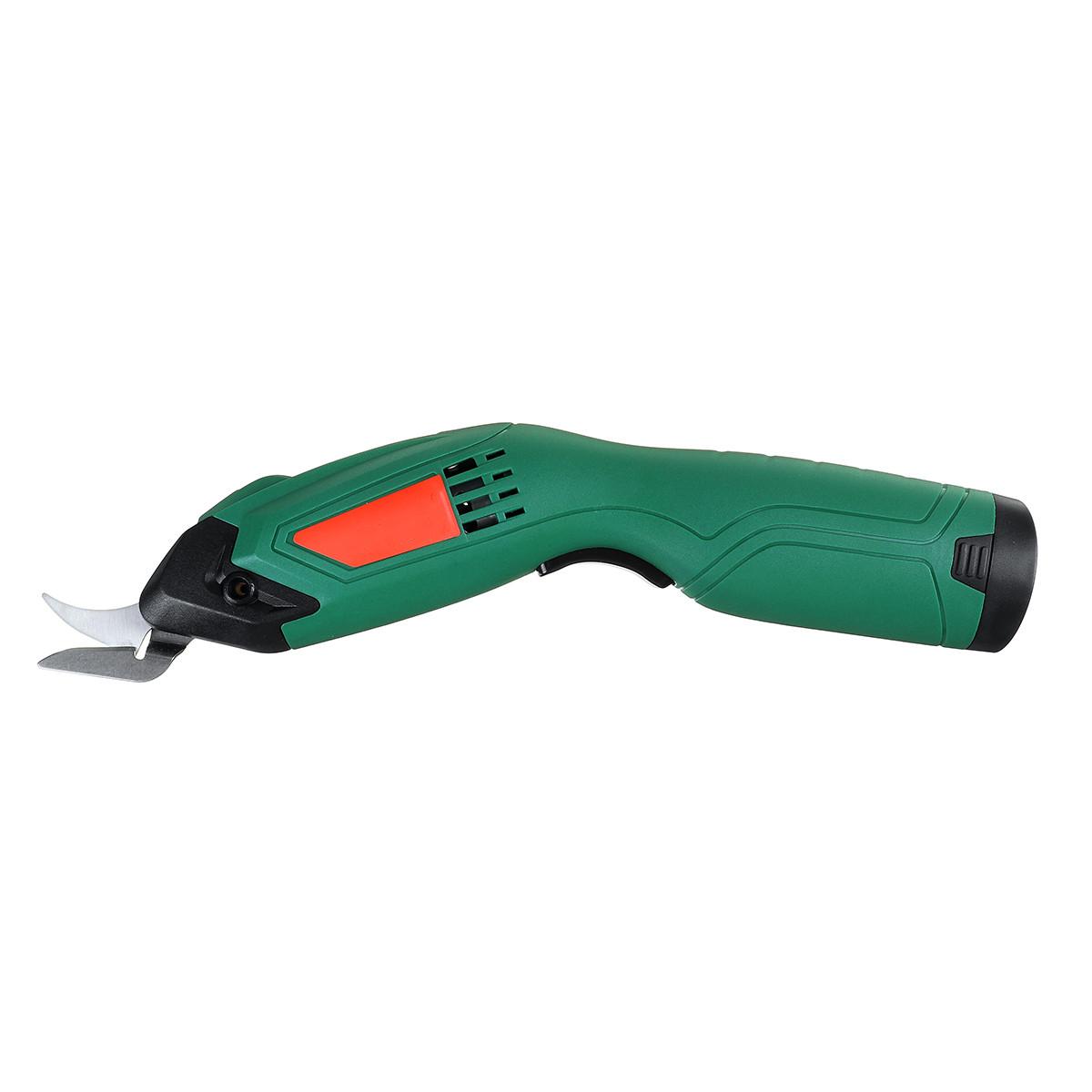 4000mAh 8000rmp Electric Cordless Scissors Portable Rechargeable Tailors Cutter W/ 1 Battery