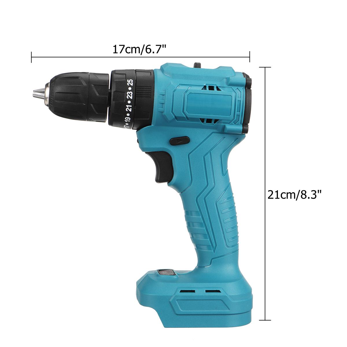 520N.m. Brushless Cordless 3/8'' Electric Impact Drill Driver Replacement for Makita 18V Battery