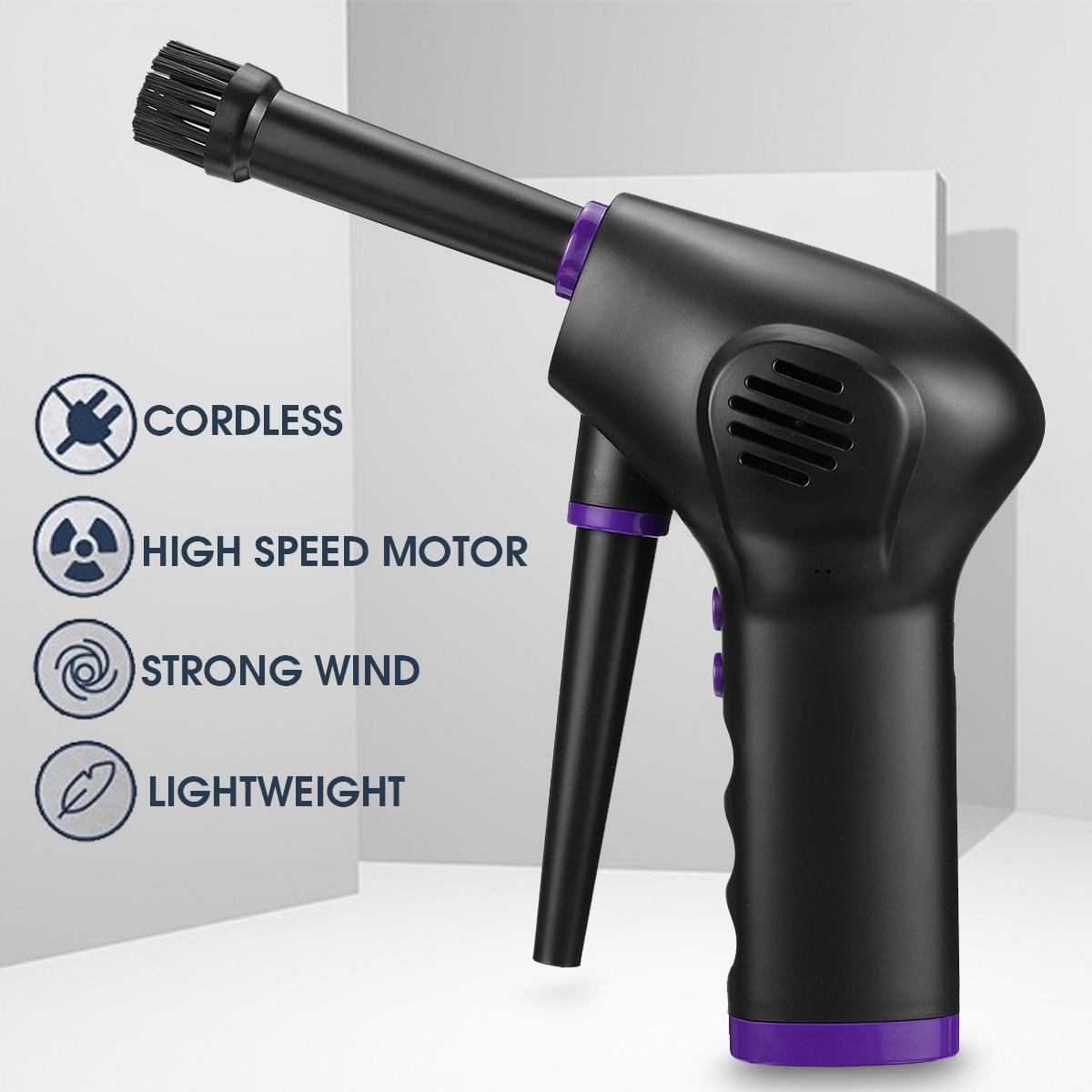 6000mAh 70m/s Cordless Air Duster For Computer Cleaning Replaces Compressed Spray Gas Cans Rechargeable Cleaner Blower