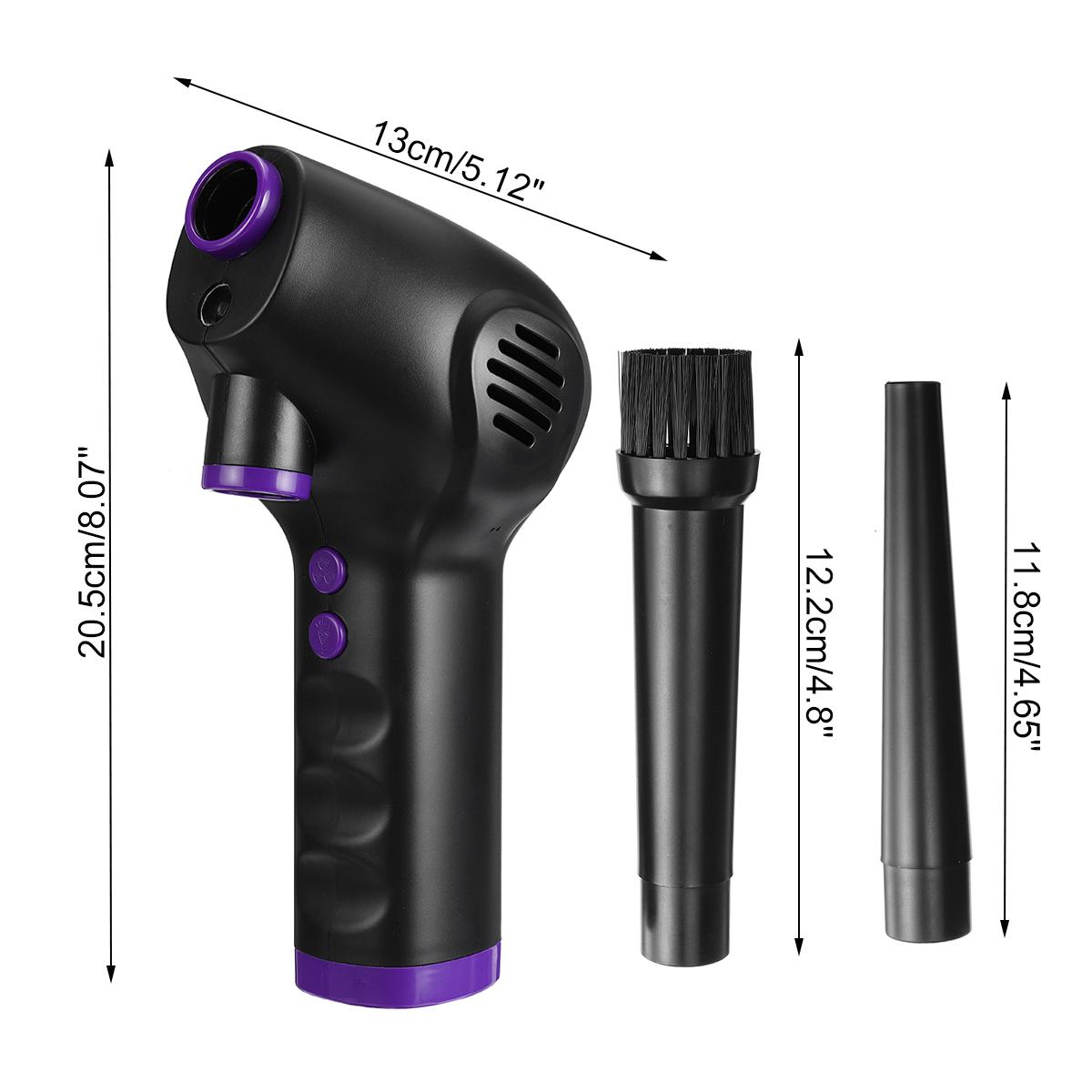 6000mAh 70m/s Cordless Air Duster For Computer Cleaning Replaces Compressed Spray Gas Cans Rechargeable Cleaner Blower