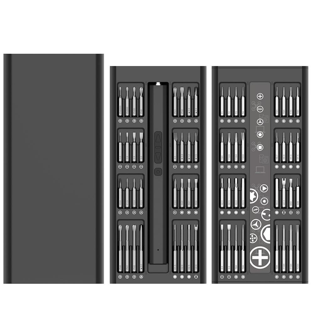 66 in 1 Precision Electrician Double Sided Magnetic Head Power Tools Magnetic Screwdriver Set Screwdriver Bits