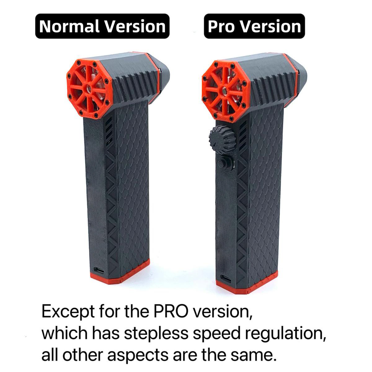 TF1-Pro High-speed 110000RPM Portable Jet Fan Air Blower Turbo Fan Compressed Air Duster Keyboard Cleaner Vacuum Machine