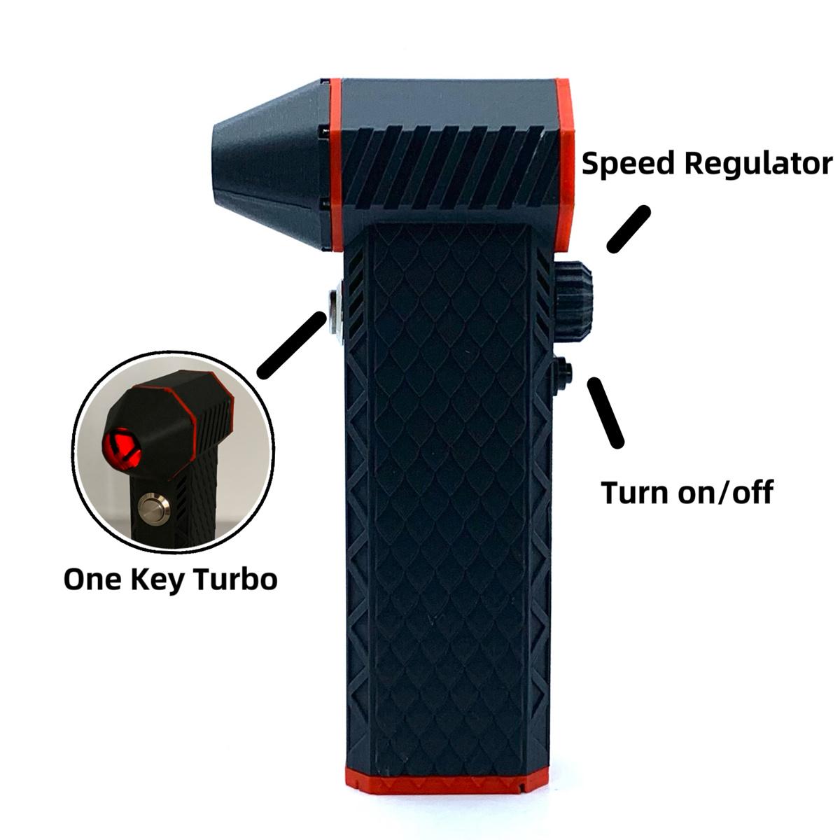 TF1-Pro High-speed 110000RPM Portable Jet Fan Air Blower Turbo Fan Compressed Air Duster Keyboard Cleaner Vacuum Machine