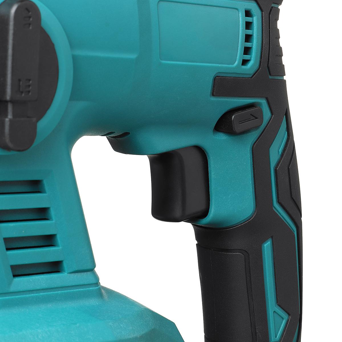 Cordless Electric Hammer Drill Granite Brick Wall Hammer For Makita18V Battery