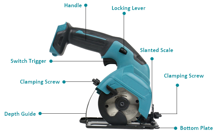 3 3/8 inch Cordless Circular Saw