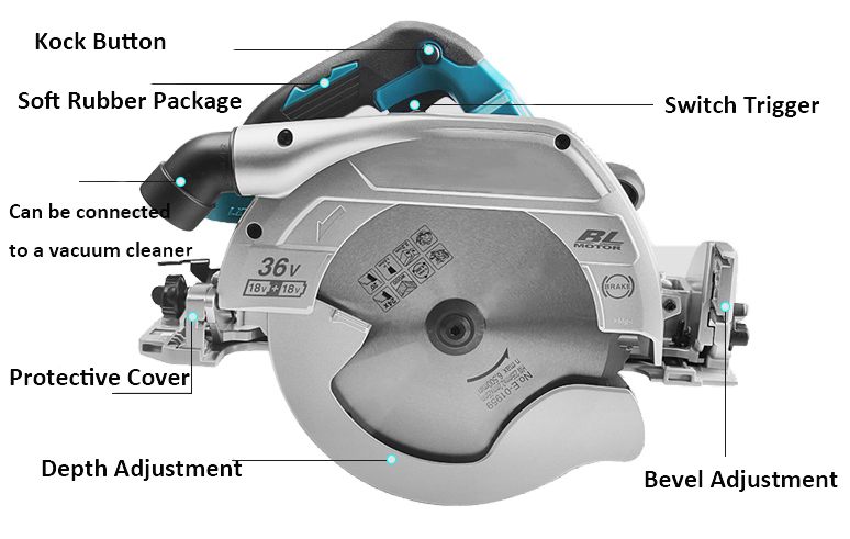 9 1/4 inch Cordless Circular Saw