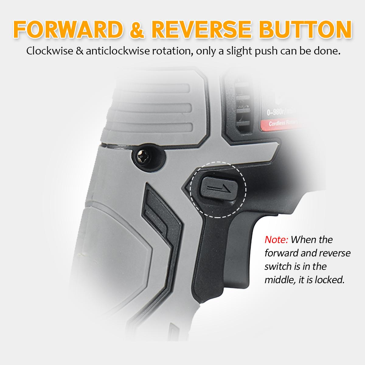 Cordless Rotary Hammer Rechargeable Electric Hammer Impact Drill Power Tool W/ None/1/2 Battery For Makita